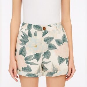 Billabong High Waist Floral Shorts